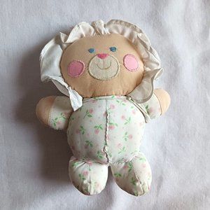 Vintage House of Hatten 6" Baby Bear Plush Wind Up Musical